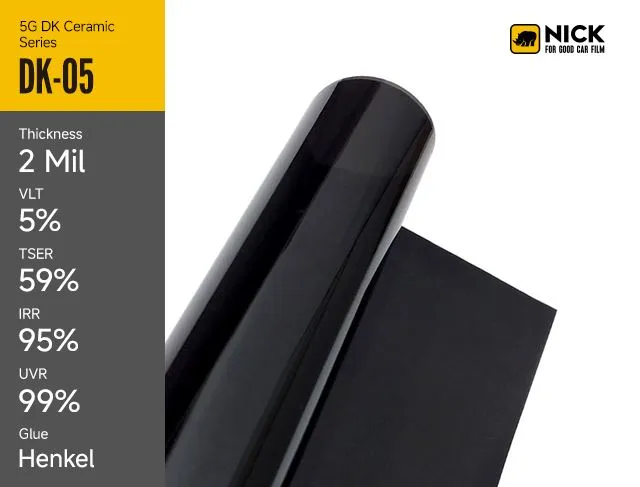 Näkyvä, mutta ei sisällä auton ikkunan sävy yksityisyyden ja selkeyden takaamiseksi